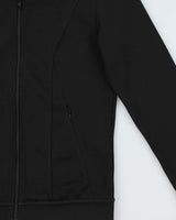 Vintage Armani Exchange Black Shimmer Track Jacket - S