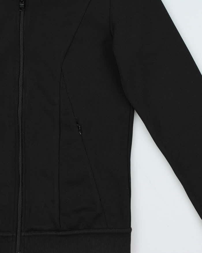 Vintage Armani Exchange Black Shimmer Track Jacket - S