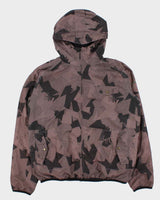 Vintage Y2K 00s Quiksilver Graphic Hooded Zip-Up Shell Jacket - L