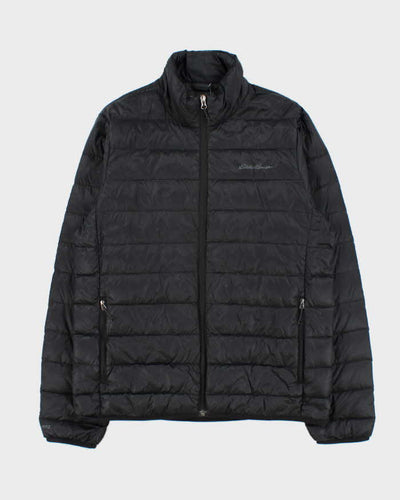 Vintage Eddie Bauer Lightweight Down Filled Ribbed Puffer Jacket - M
