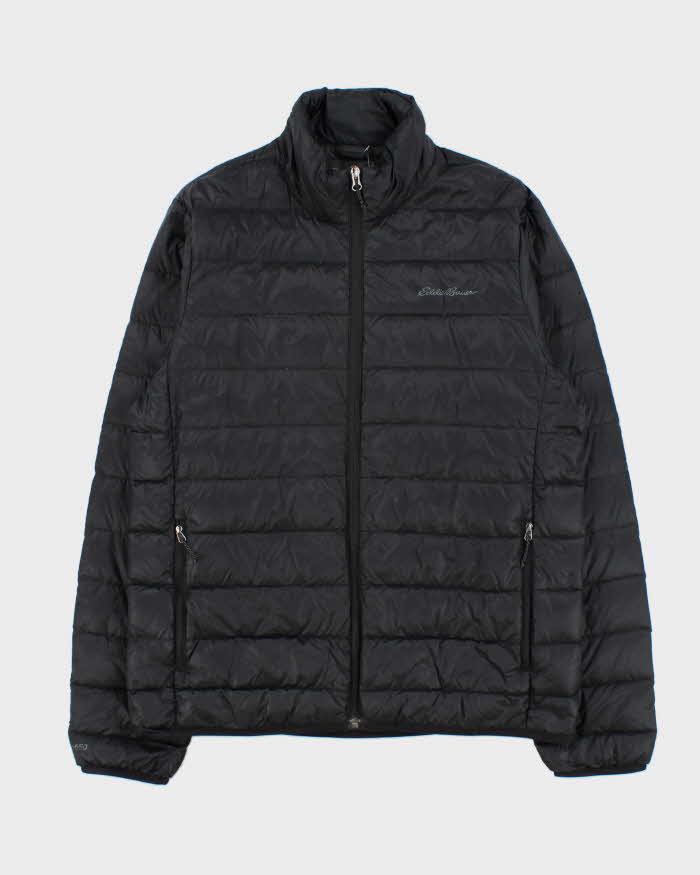 Vintage Eddie Bauer Lightweight Down Filled Ribbed Puffer Jacket - M