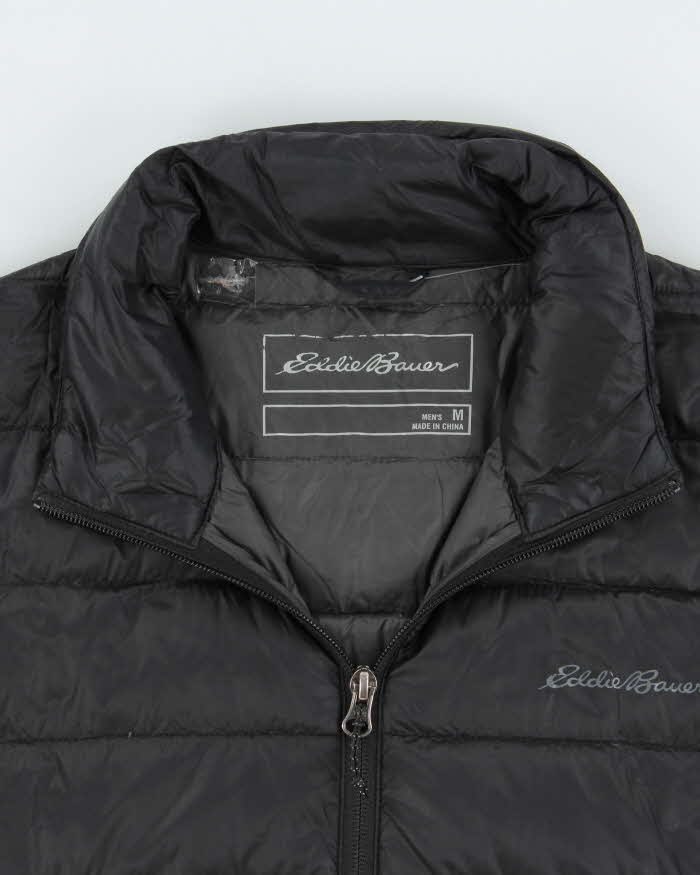 Vintage Eddie Bauer Lightweight Down Filled Ribbed Puffer Jacket - M