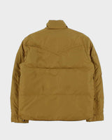 Vintage 00s Polo Ralph Lauren Khaki Western Style Down Filled Puffer Jacket - S