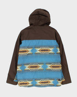 Vintage Burton DryRide Thermolite Navajo Hooded Ski Jacket - M