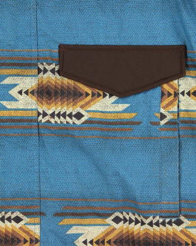 Vintage Burton DryRide Thermolite Navajo Hooded Ski Jacket - M