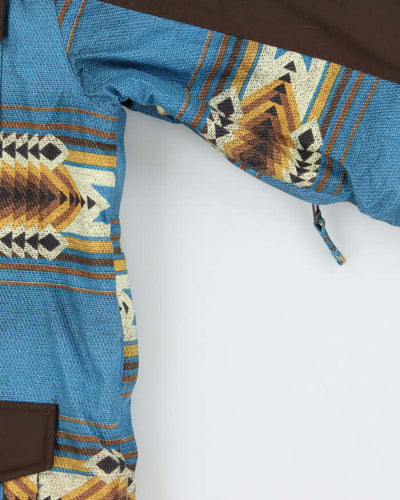 Vintage Burton DryRide Thermolite Navajo Hooded Ski Jacket - M