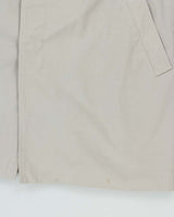 Vintage 1990s Tommy Hilfiger Beige Cotton Classic Mac - L