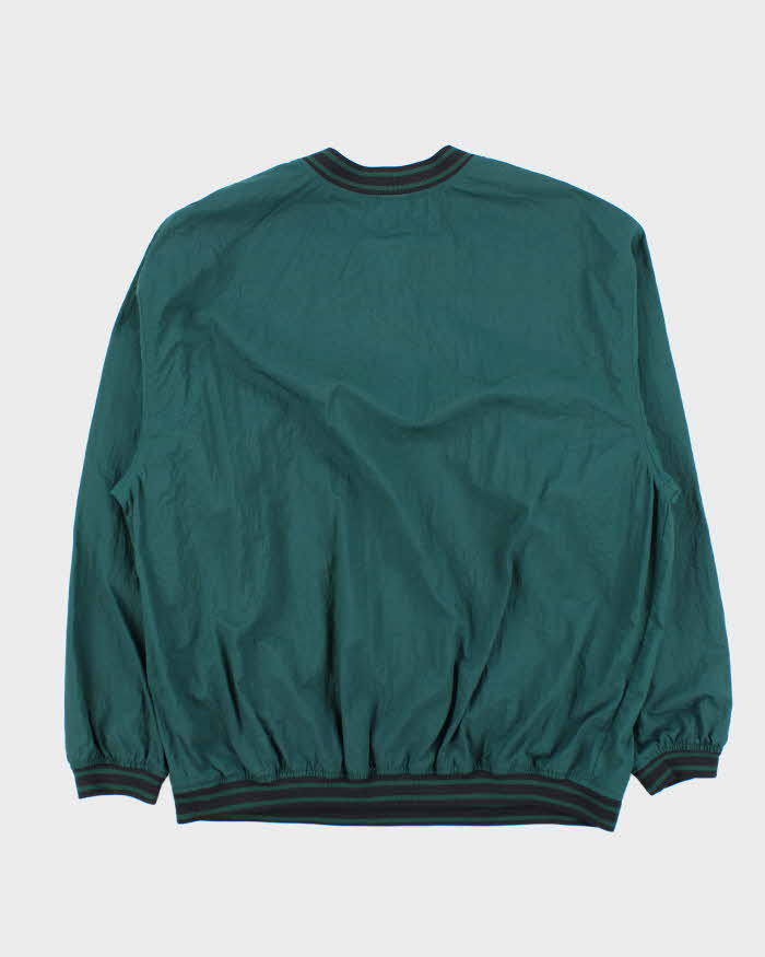 Vintage 1990s Nike Shell V-Neck Pullover Windbreaker - XL