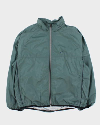 Vintage 1990s Nike Shell Zip-Up Windbreaker - L