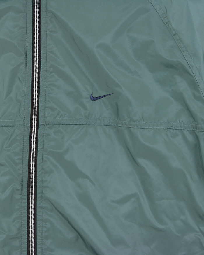 Vintage 1990s Nike Shell Zip-Up Windbreaker - L