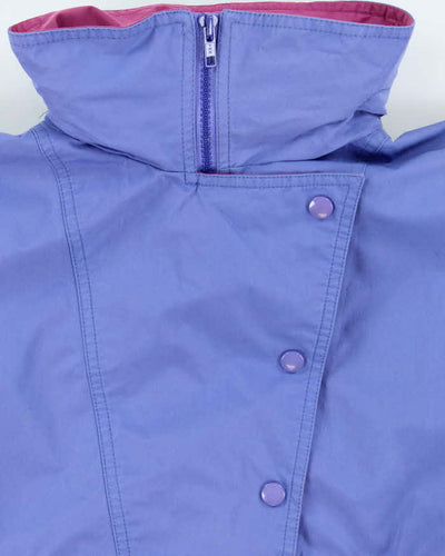 Vintage 1990s Eddie Bauer Quarter-Zip Pullover Windbreaker - S