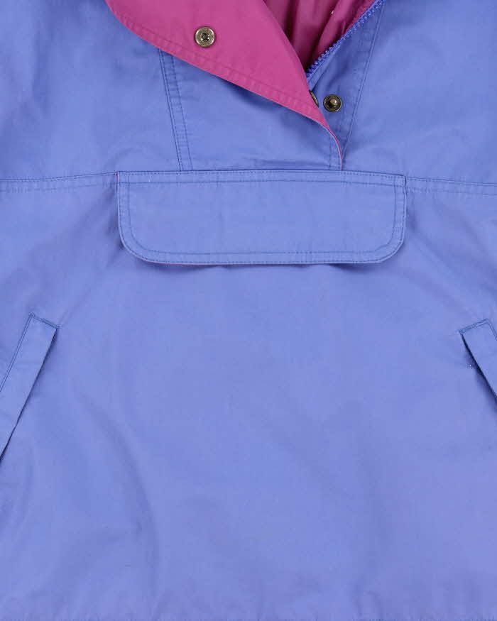 Vintage 1990s Eddie Bauer Quarter-Zip Pullover Windbreaker - S