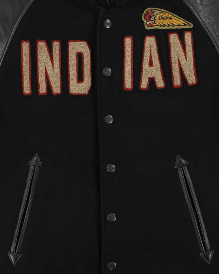 Vintage Indian Motorcycle Jacket - L