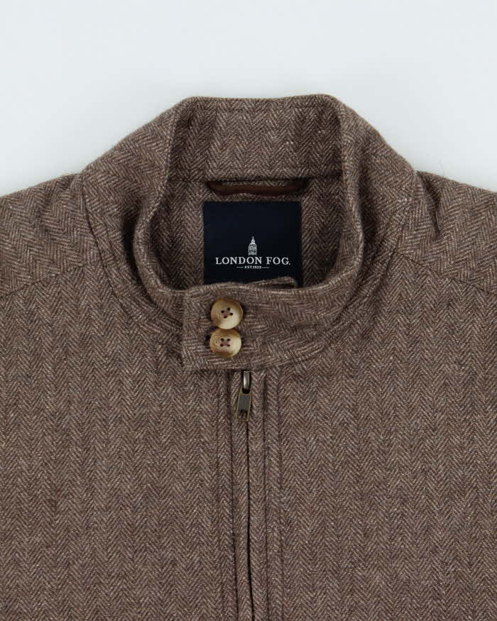 Vintage London Fog Wool Blend Lightweight Jacket - L