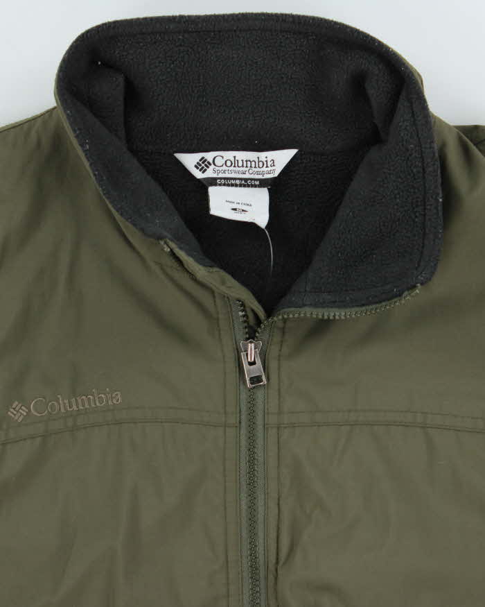 Vintage Columbia Waterproof Fleece Lined Jacket - M