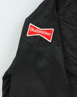 Vintage 80s Hartwell Satin Embroidered Oasis Bomber Jacket - L