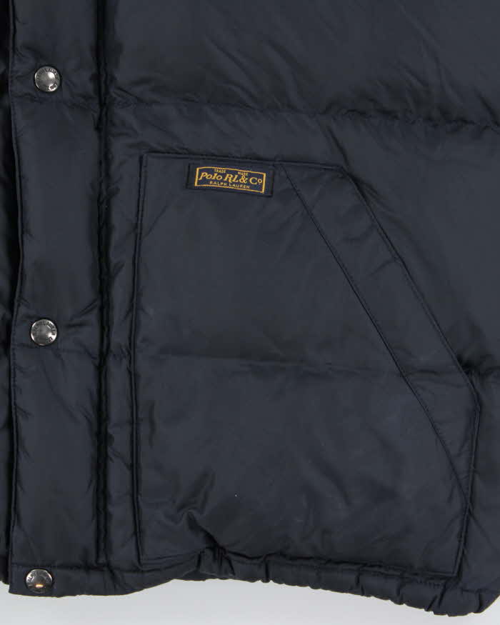 Vintage Ralph Lauren Hooded Down Puffer Jacket - M