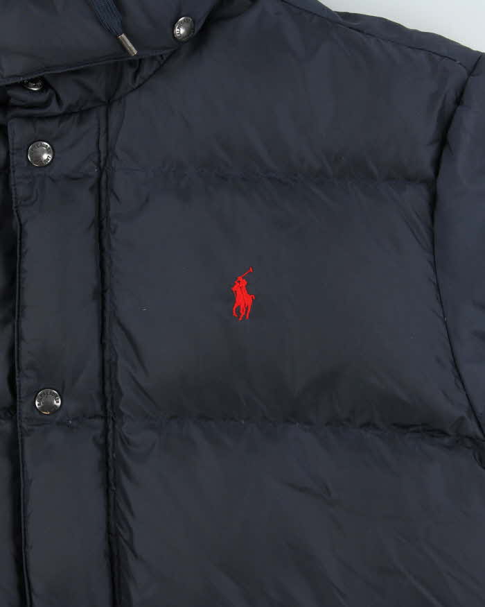 Vintage Ralph Lauren Hooded Down Puffer Jacket - M