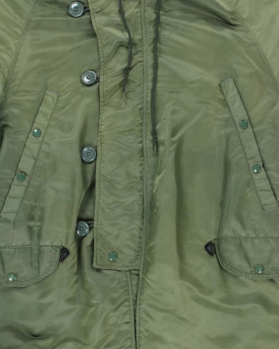 Vintage Alpha Industries N-B3 Military Parka - L