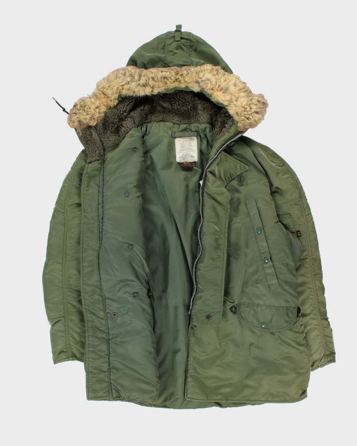 Vintage Alpha Industries N-B3 Military Parka - L