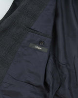Vintage Z Zegna Wool Checked Single Breasted Blazer - L