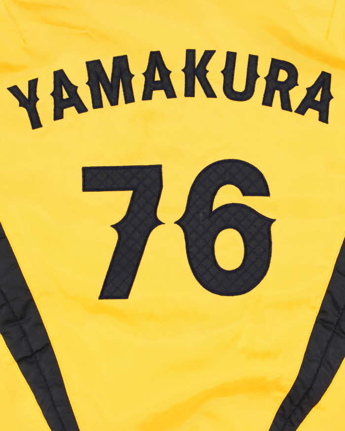 Vintage 90s Asics x Junko Koshino Giants Reversible Bomber Jacket - XL