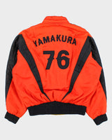 Vintage 90s Asics x Junko Koshino Giants Reversible Bomber Jacket - XL