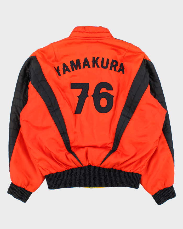 Vintage 90s Asics x Junko Koshino Giants Reversible Bomber Jacket - XL