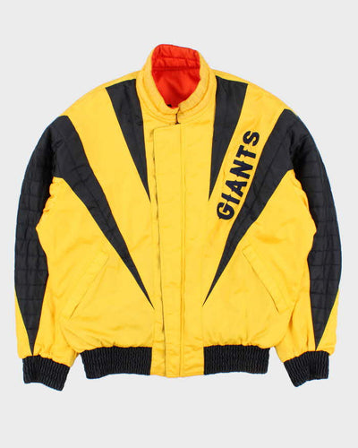 Vintage 90s Asics x Junko Koshino Giants Reversible Bomber Jacket - XL