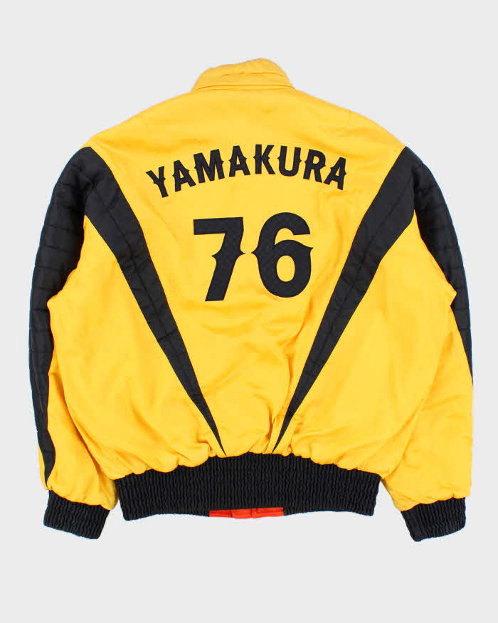 Vintage 90s Asics x Junko Koshino Giants Reversible Bomber Jacket - XL