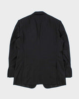 Tom Ford Grey Striped Pure Cashmere Notched Lapel Blazer - XXXL