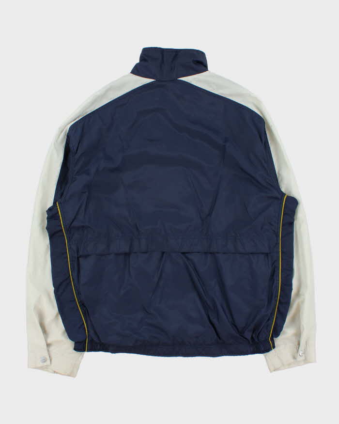 Vintage 1990s Nike Two-Tone Soft Shell Full-Zip Windbreaker Jacket - L