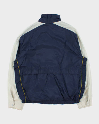 Vintage 1990s Nike Two-Tone Soft Shell Full-Zip Windbreaker Jacket - L
