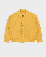 Vintage 00s Bugatti Soft Shell Mustard Harrington Jacket - XXL