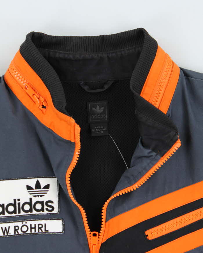 Vintage Adidas Originals W.Rohrl Rally Heavyweight Cotton Jacket - XL