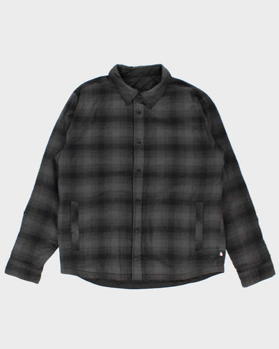 Vintage The North Face Quilt Plaid Reversible Shacket - L