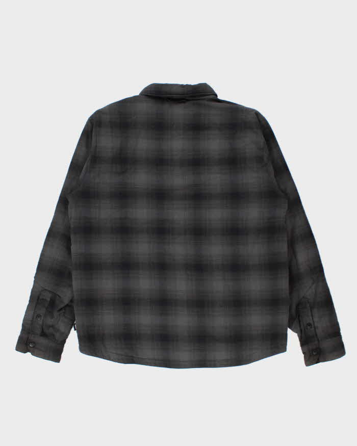Vintage The North Face Quilt Plaid Reversible Shacket - L