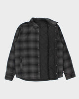 Vintage The North Face Quilt Plaid Reversible Shacket - L