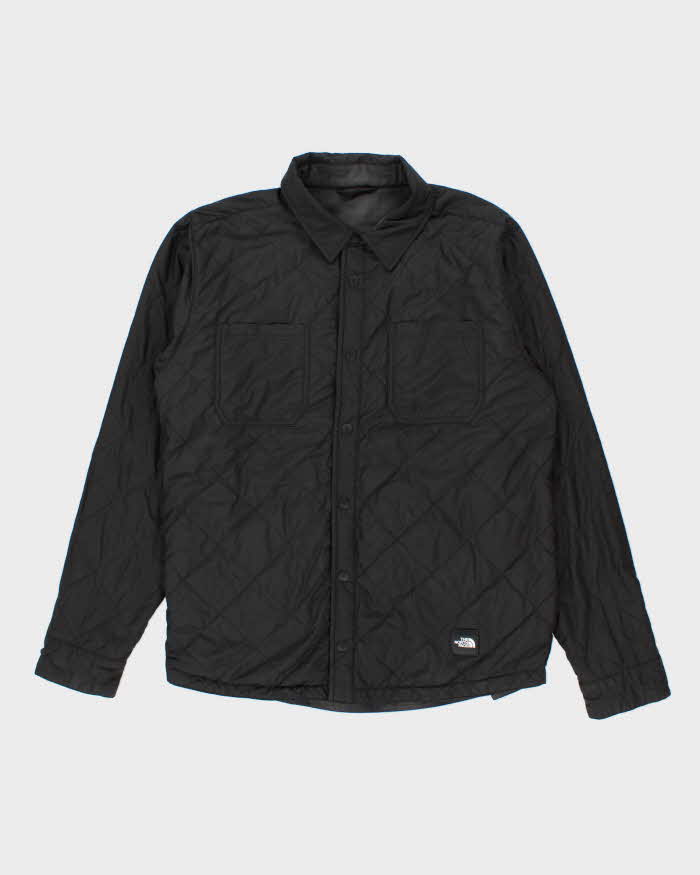 Vintage The North Face Quilt Plaid Reversible Shacket - L