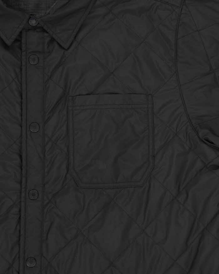 Vintage The North Face Quilt Plaid Reversible Shacket - L