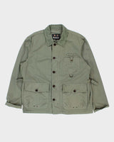 SS2024 Barbour Khaki Cotton Hunting Jacket - XXL