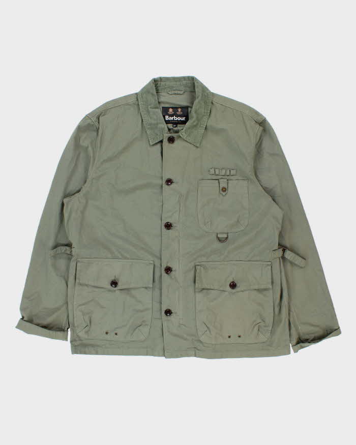 SS2024 Barbour Khaki Cotton Hunting Jacket - XXL