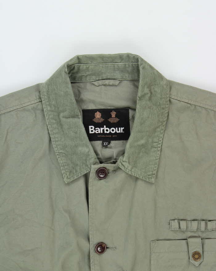 SS2024 Barbour Khaki Cotton Hunting Jacket - XXL