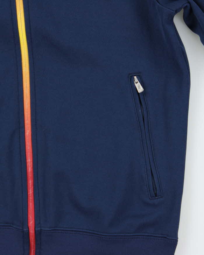 Vintage Nike Barcelona Football Club Navy Track Jacket - S