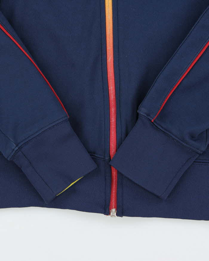 Vintage Nike Barcelona Football Club Navy Track Jacket - S