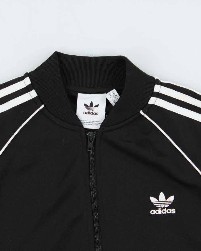 Vintage Adidas Originals Superstar Black &amp; White Track Jacket - M