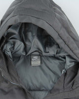 Vintage Y2K 00s Nike 550 Down Fill Hooded Puffer Jacket - L