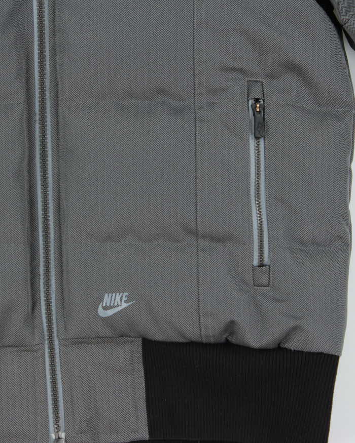 Vintage Y2K 00s Nike 550 Down Fill Hooded Puffer Jacket - L