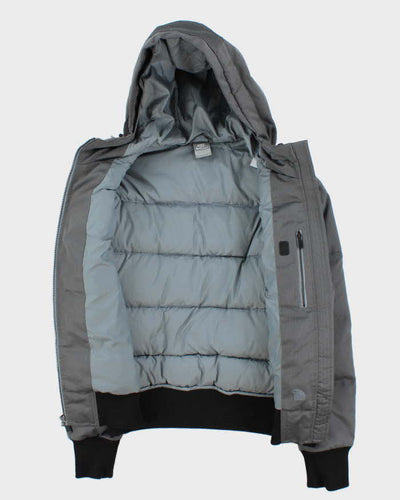 Vintage Y2K 00s Nike 550 Down Fill Hooded Puffer Jacket - L