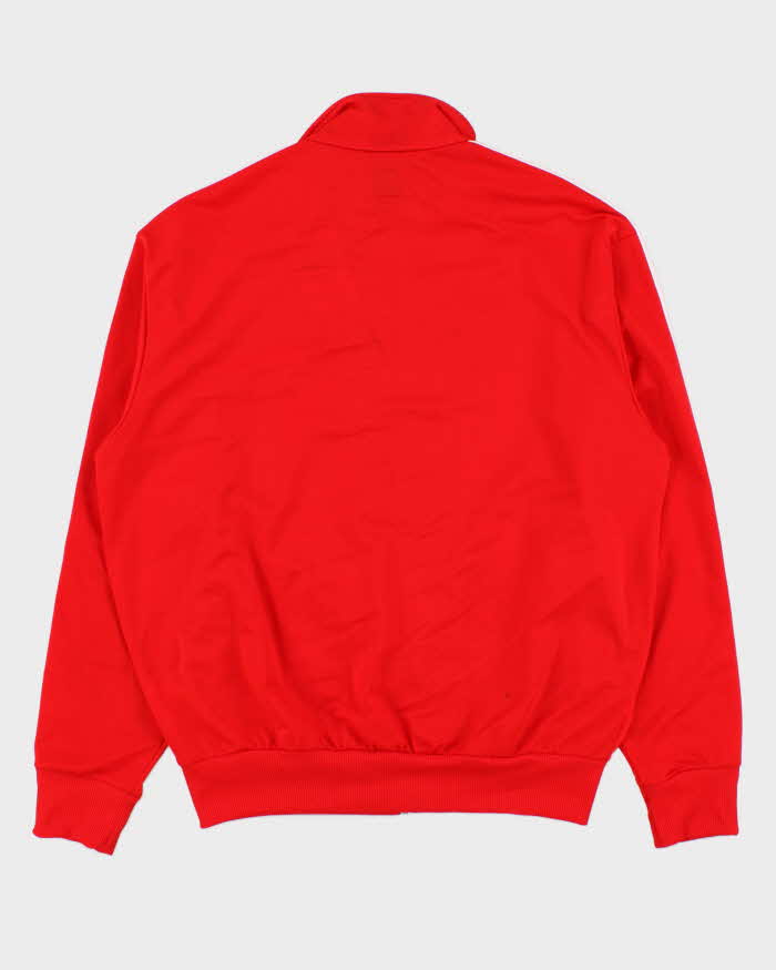 Vintage Y2K 00s Red Adidas Originals Firebird Track Jacket - L